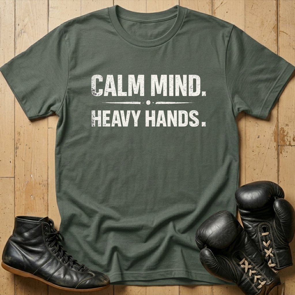 Calm mind heavy hands T-shirt