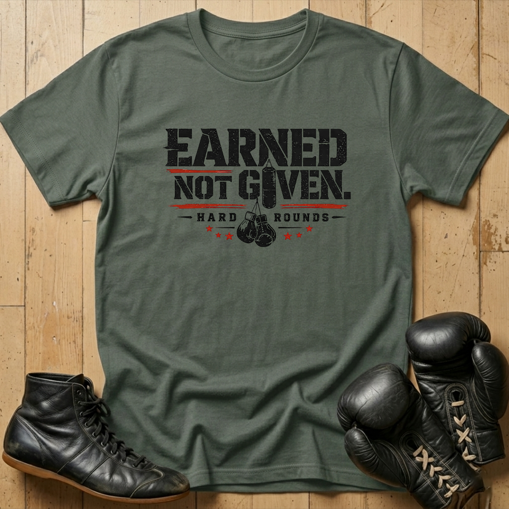 earned not given T-shirt