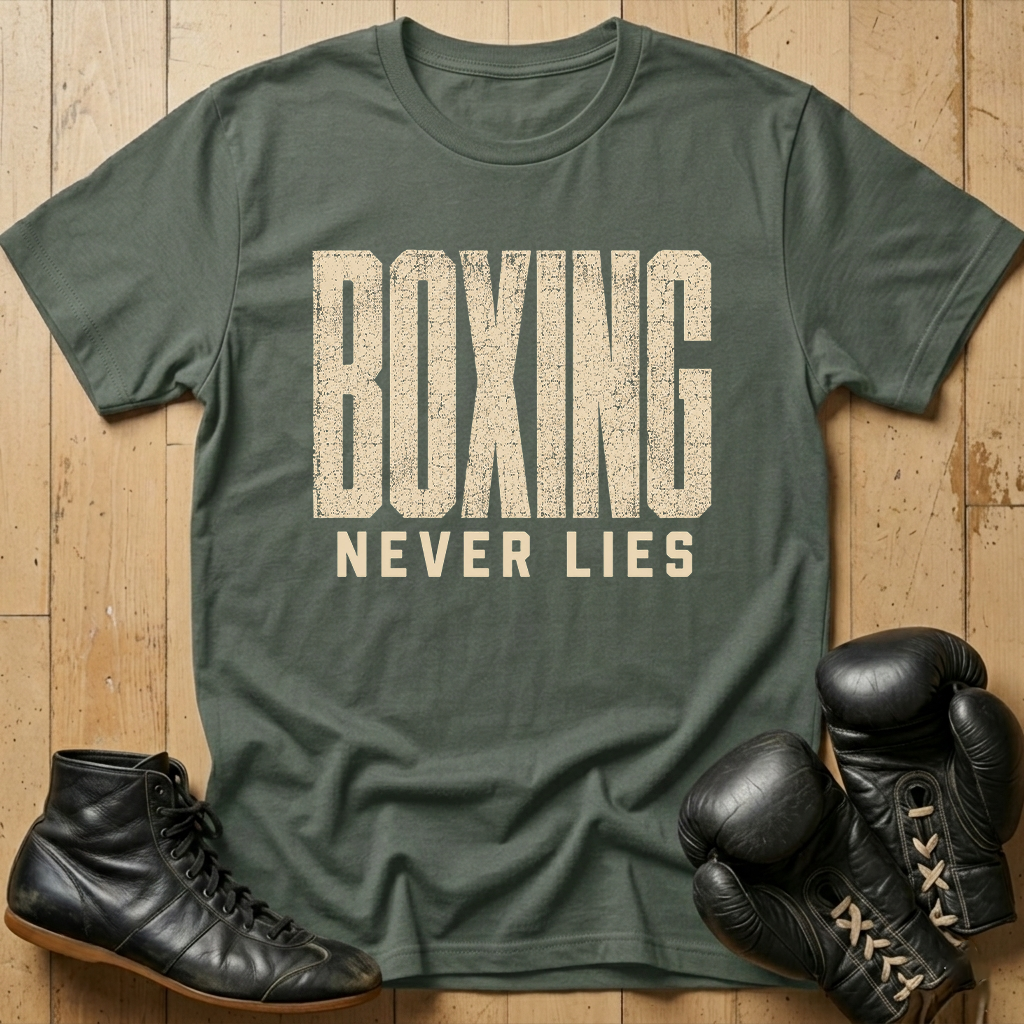 Boxing Never liesT-shirt