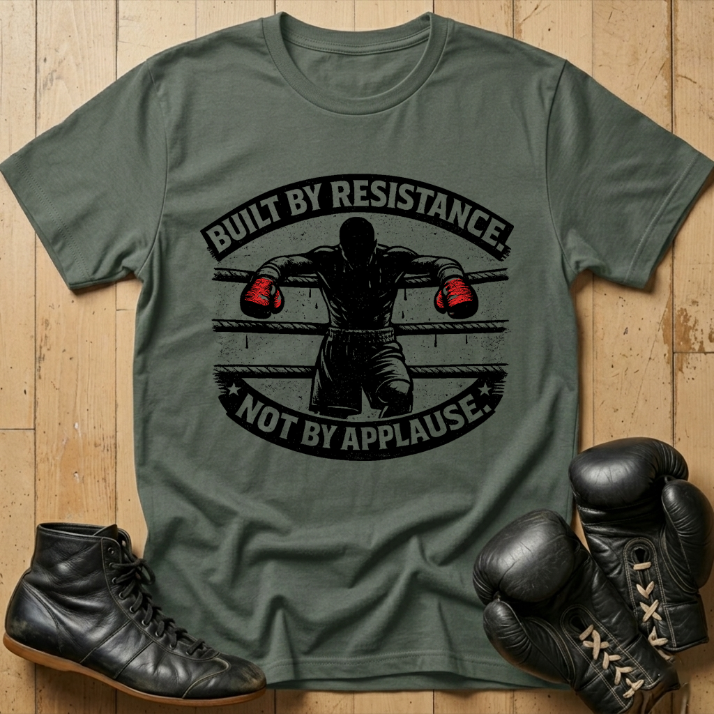 Built by resistance not applauseT-shirt