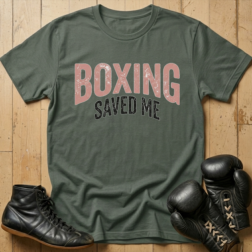 Boxing Saved Me T-shirt