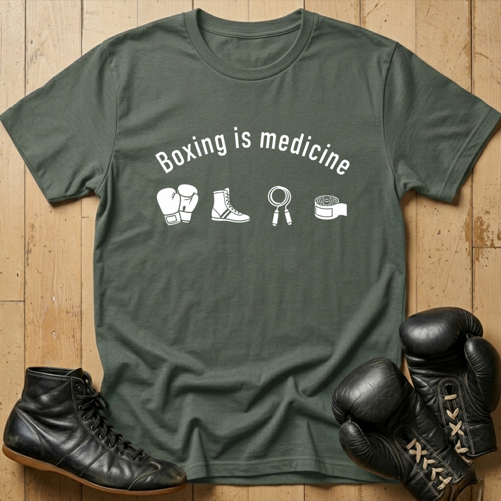 Sanity boxing T-shirt