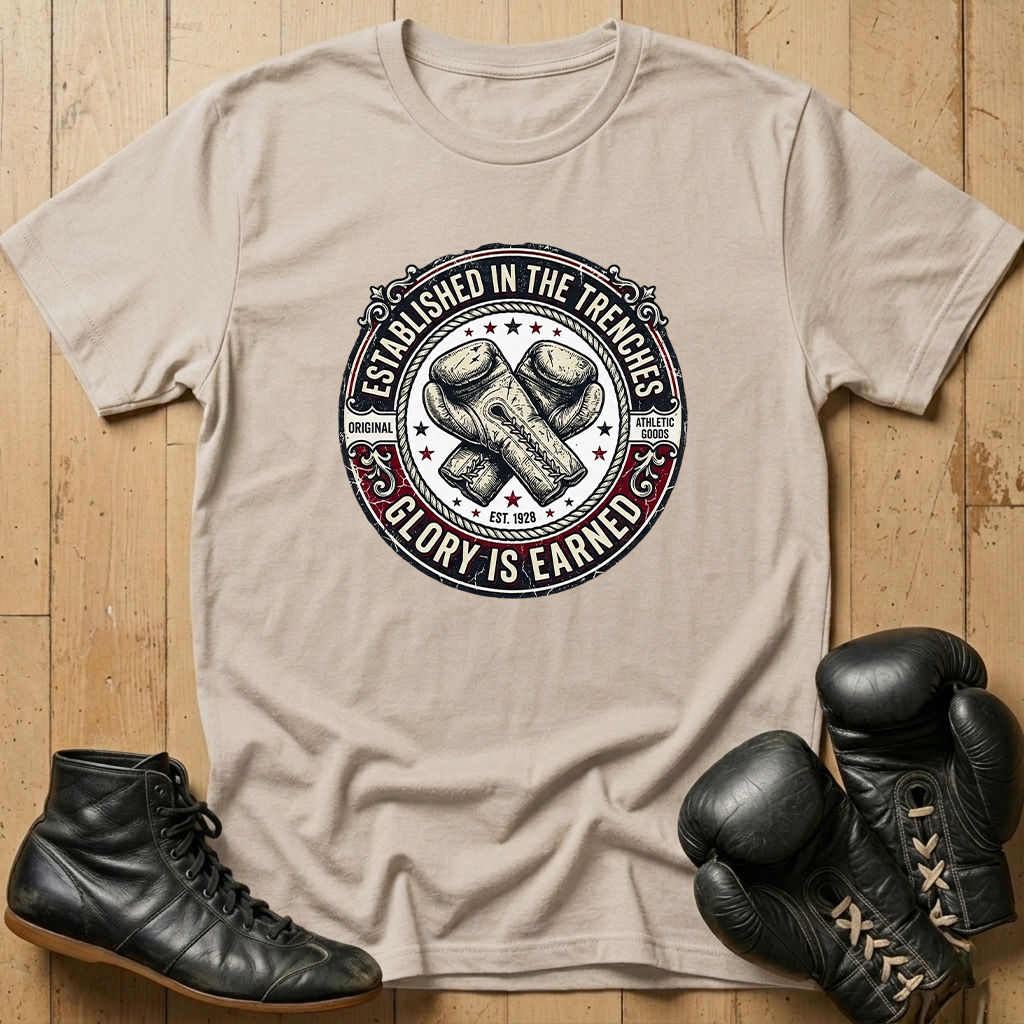 ESTABLISHED IN THE TENCHES   T-shirt