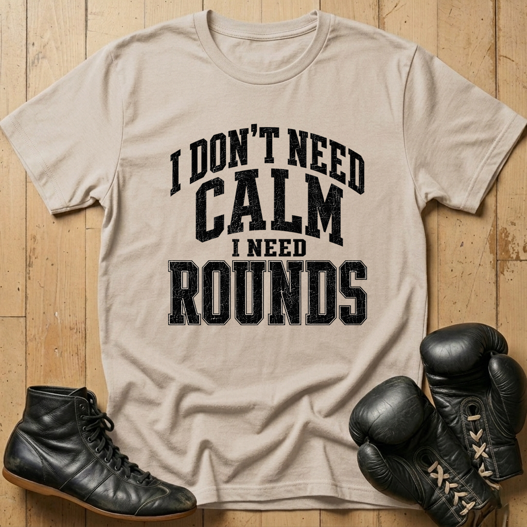 Idon't need calm Ineed rounds T-shirt
