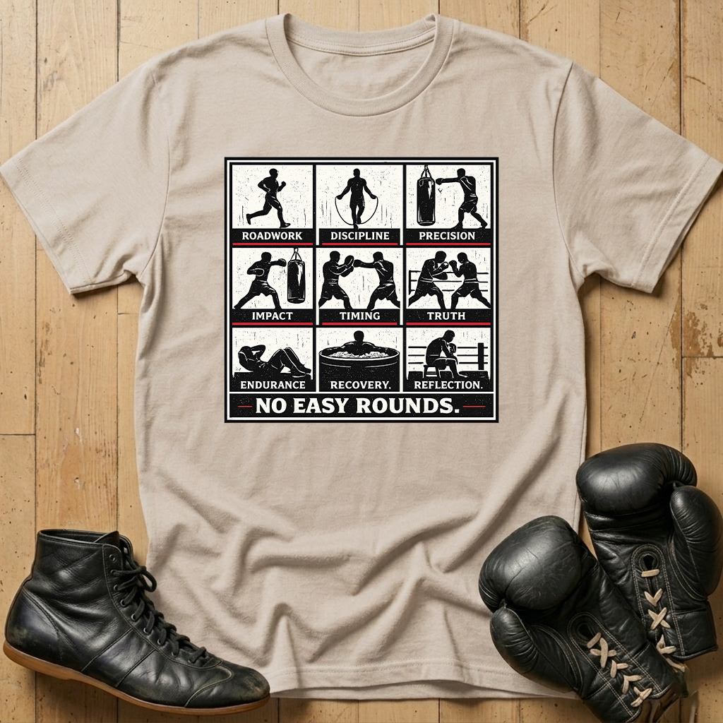 No easy rounds t-shirt