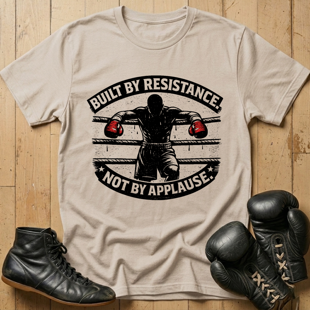 Built by resistance not applauseT-shirt