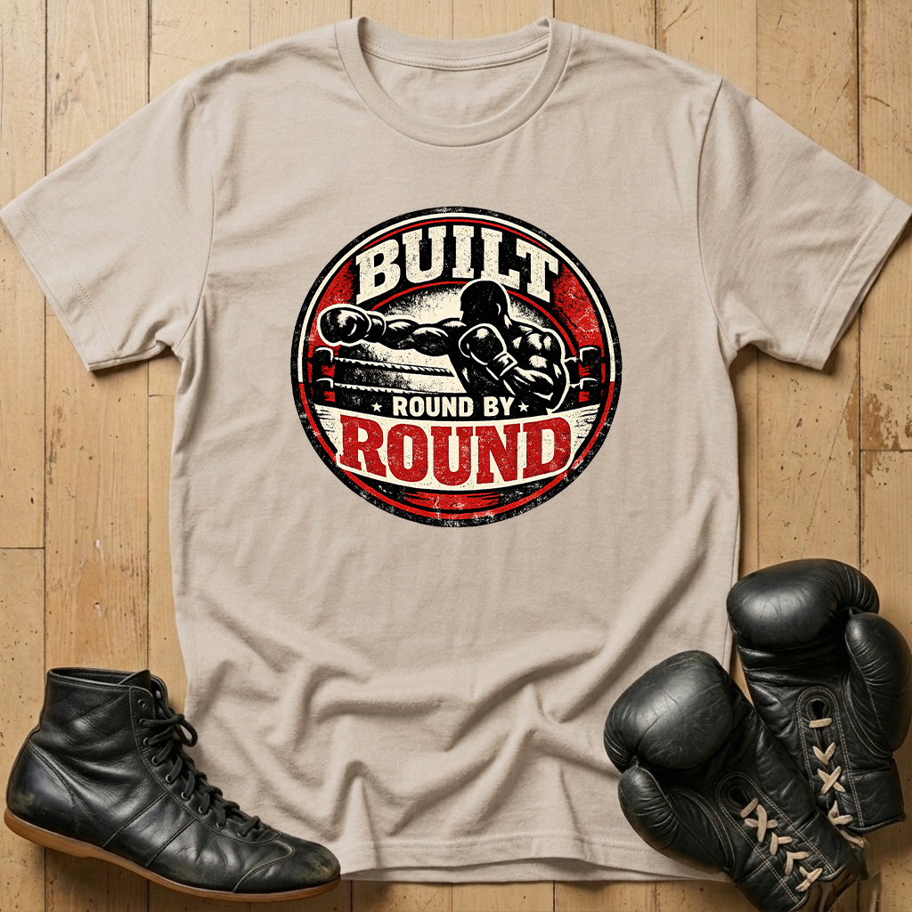 built round by round T-shirt