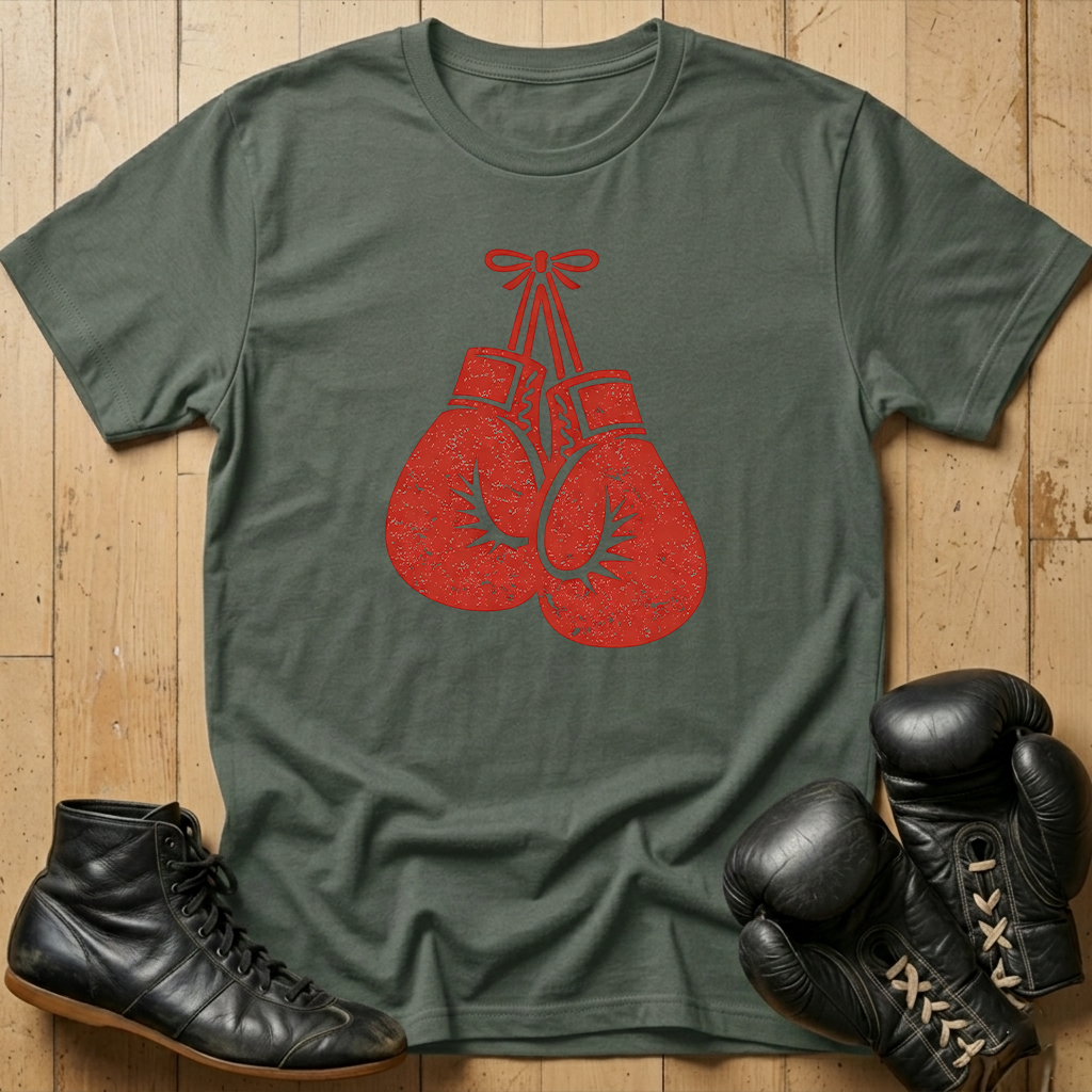 old gloves T-shirt
