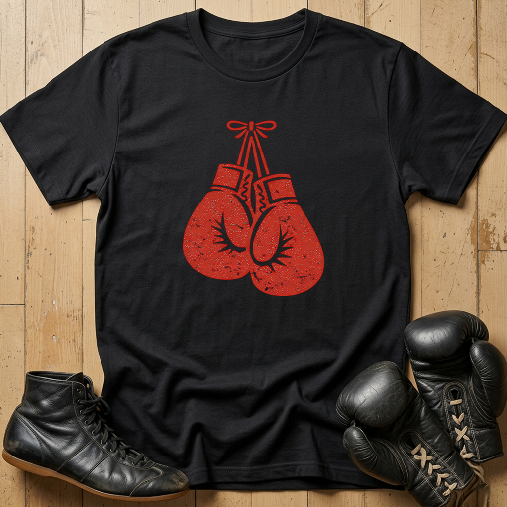 old gloves T-shirt