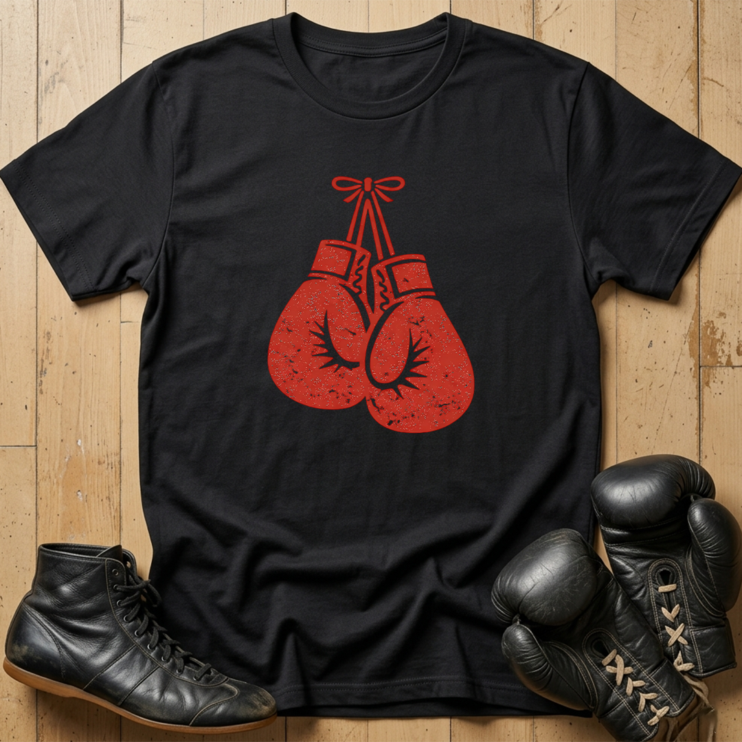 old gloves T-shirt