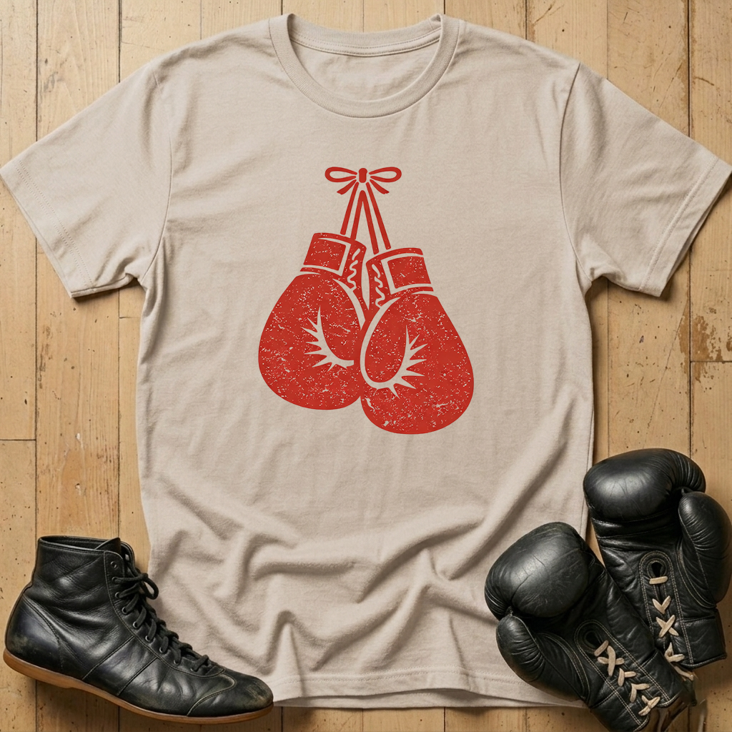 old gloves T-shirt