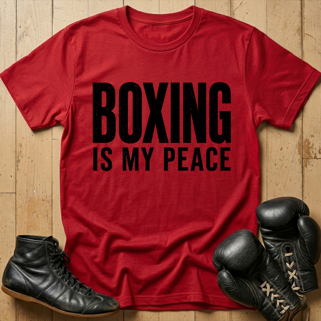 Boxing Is My Peace T-shirt
