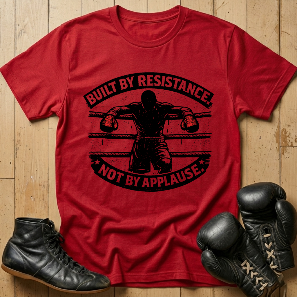 Built by resistance not applauseT-shirt