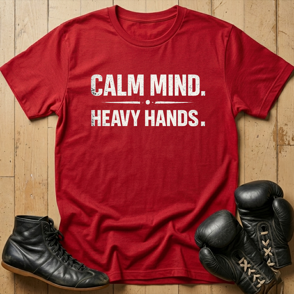 Calm mind heavy hands T-shirt