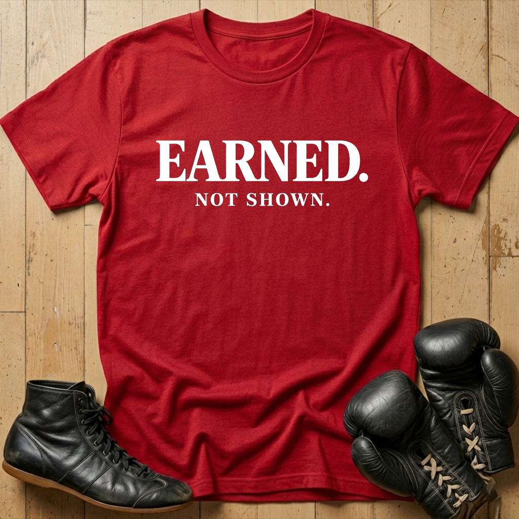 Earned not shownT-shirt