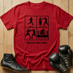 Boxing Motivation T-Shirt — "This Is The Code" Workout Graphic Tee