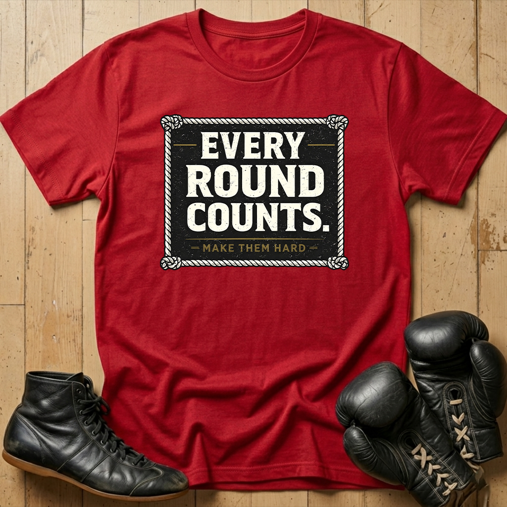 EVERY ROUND COUNTS  T-shirt
