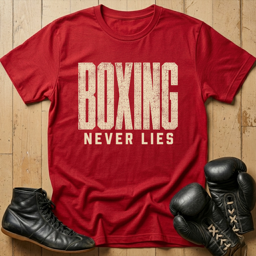 Boxing Never liesT-shirt