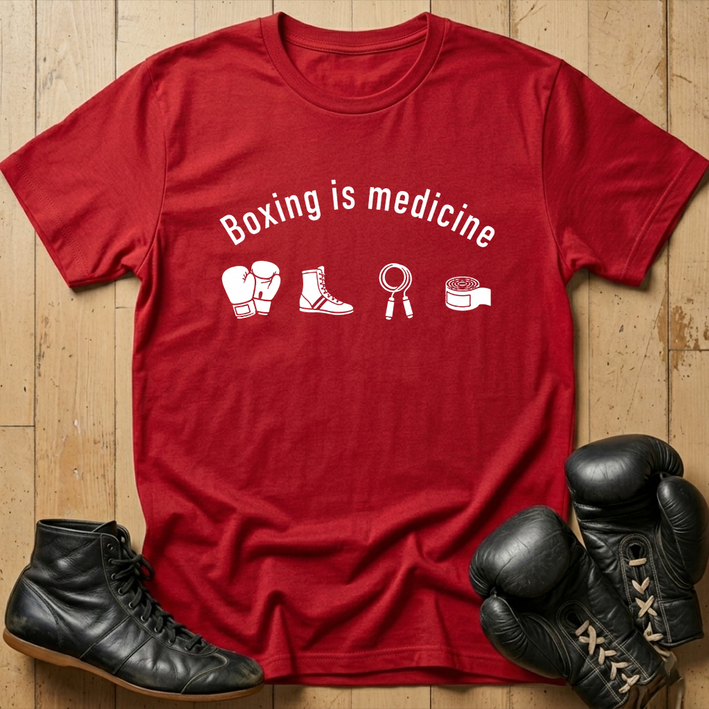 Sanity boxing T-shirt