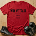Why We Train T-shirt