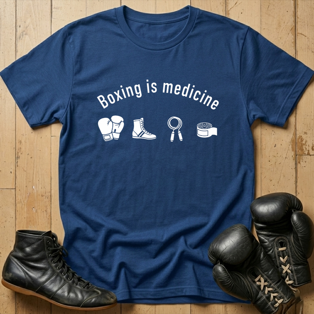 Sanity boxing T-shirt