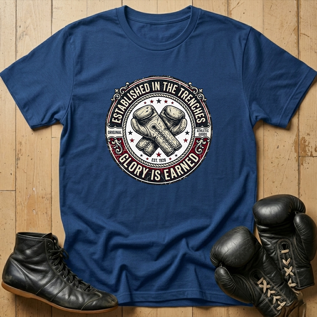 ESTABLISHED IN THE TENCHES   T-shirt