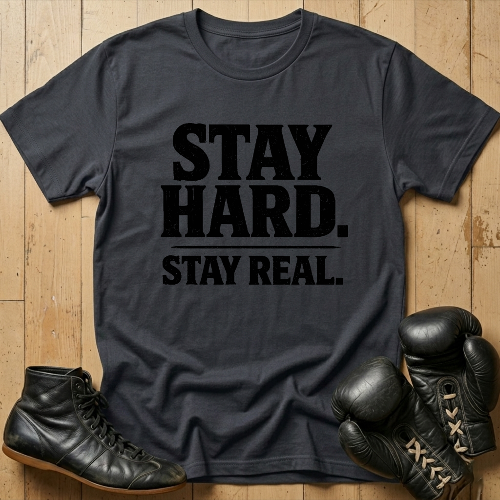 Stay Hard Stay Real T-shirt