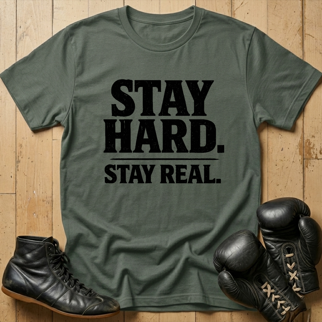 Stay Hard Stay Real T-shirt