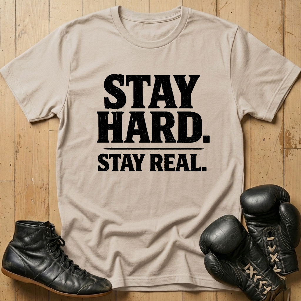 Stay Hard Stay Real T-shirt