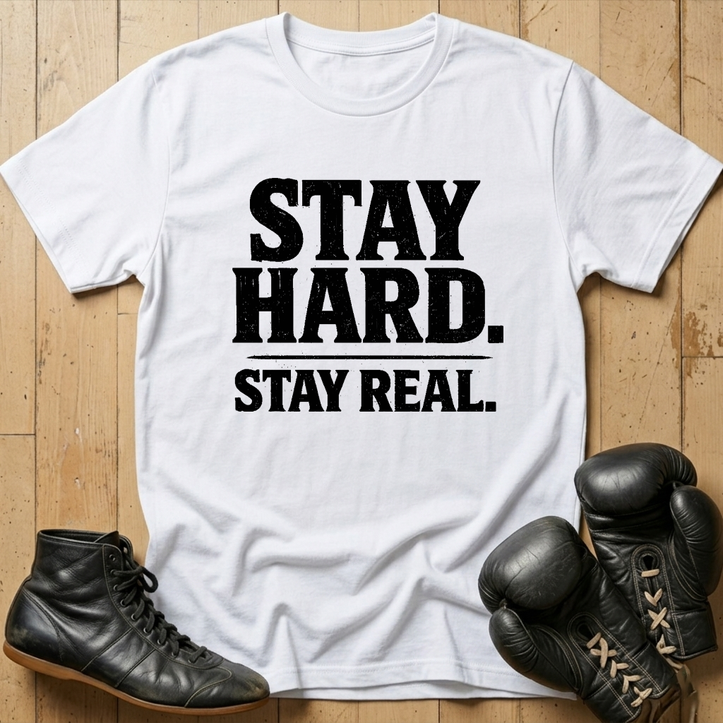 Stay Hard Stay Real T-shirt