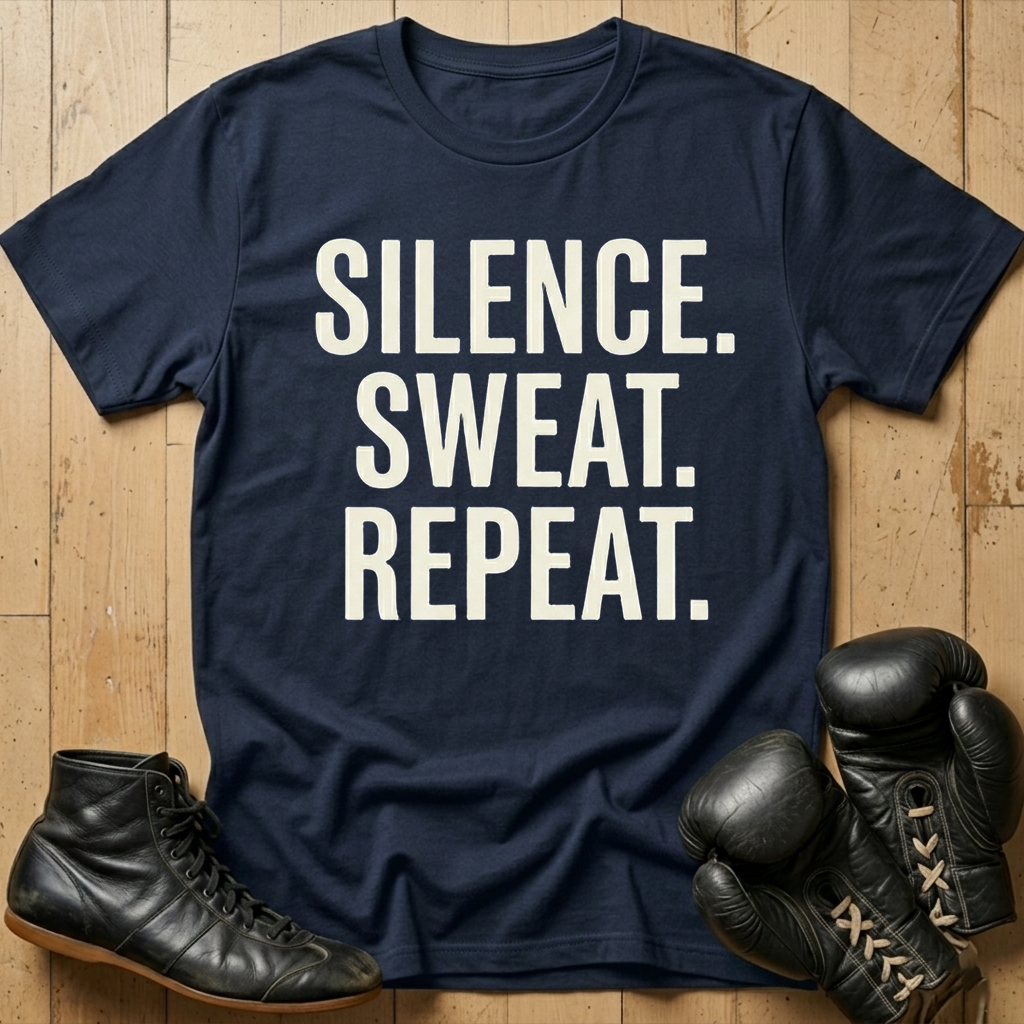 Silence Sweat Repeat T-shirt
