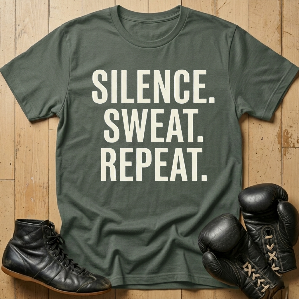 Silence Sweat Repeat T-shirt