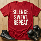 Silence Sweat Repeat T-shirt
