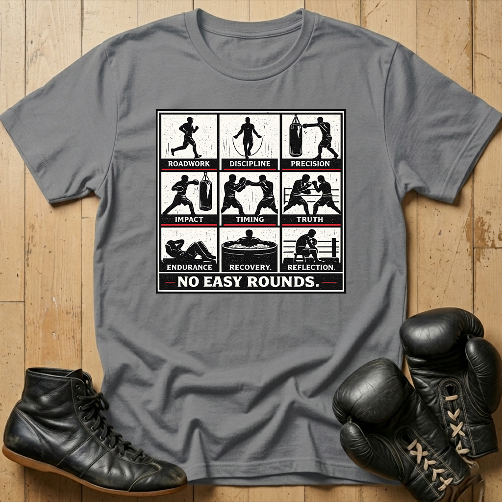 No easy rounds t-shirt