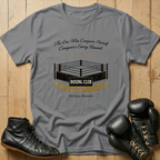 the one who conguers self conguers every round T-shirt