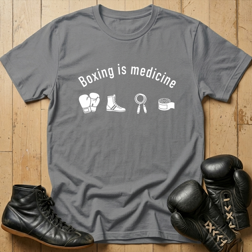 Sanity boxing T-shirt