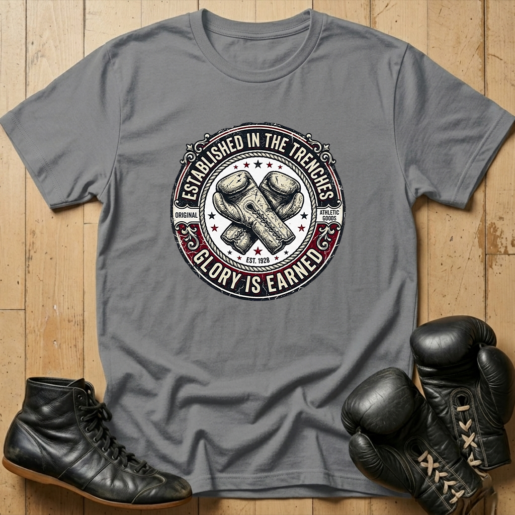 ESTABLISHED IN THE TENCHES   T-shirt