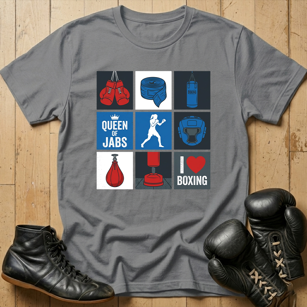 Boxing square T-shirt