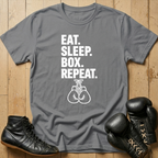 Eat sleep box repeat T-shirt