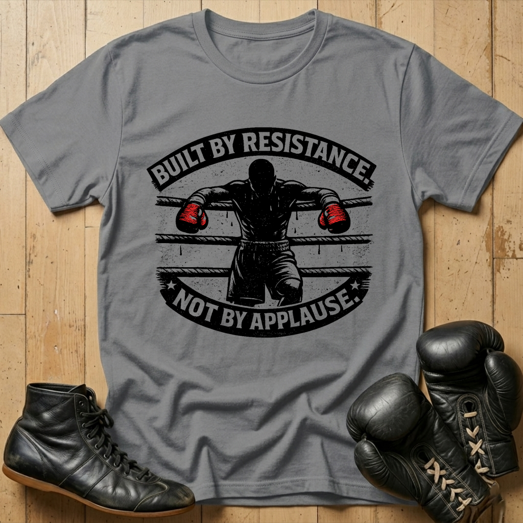 Built by resistance not applauseT-shirt