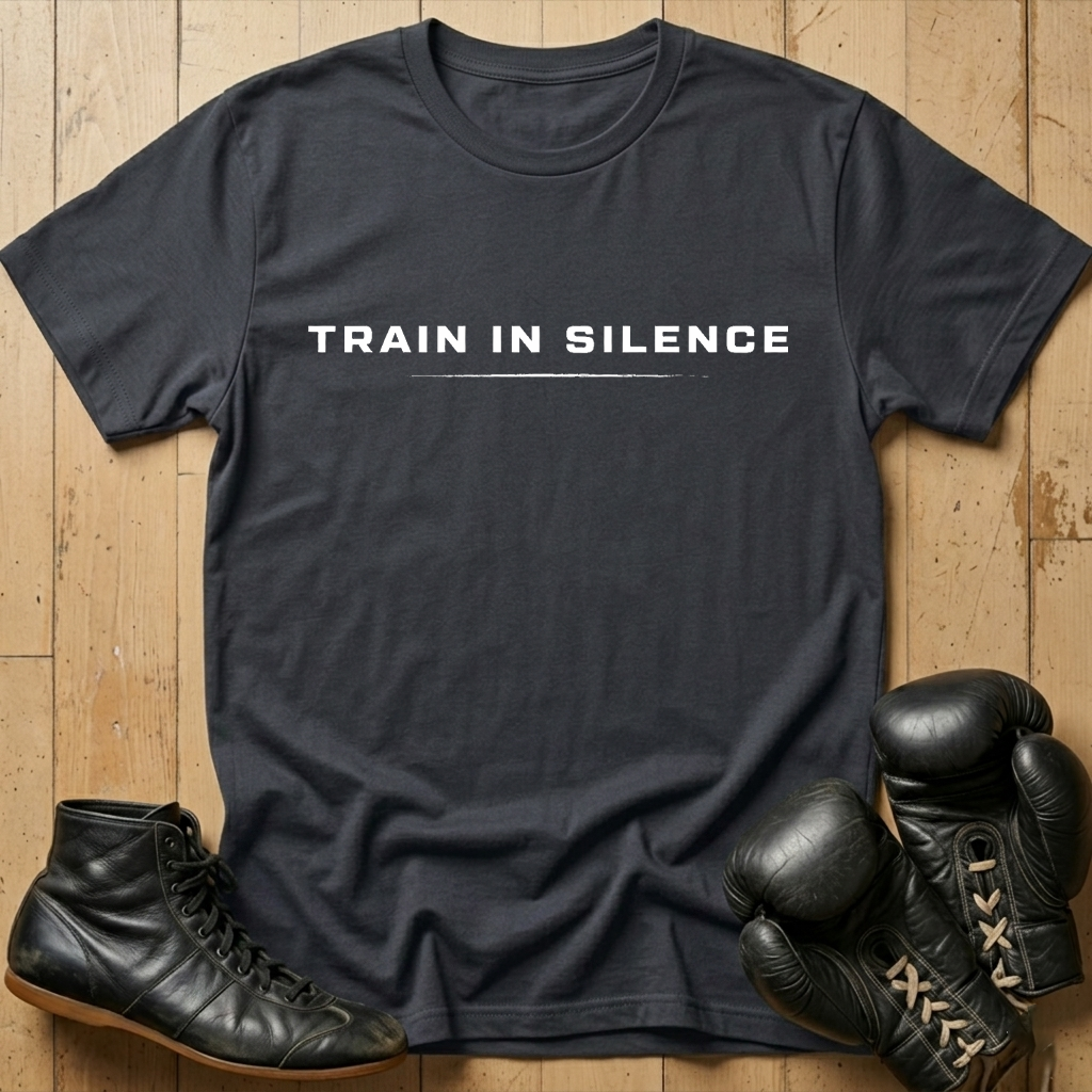 Train in silence T-shirt