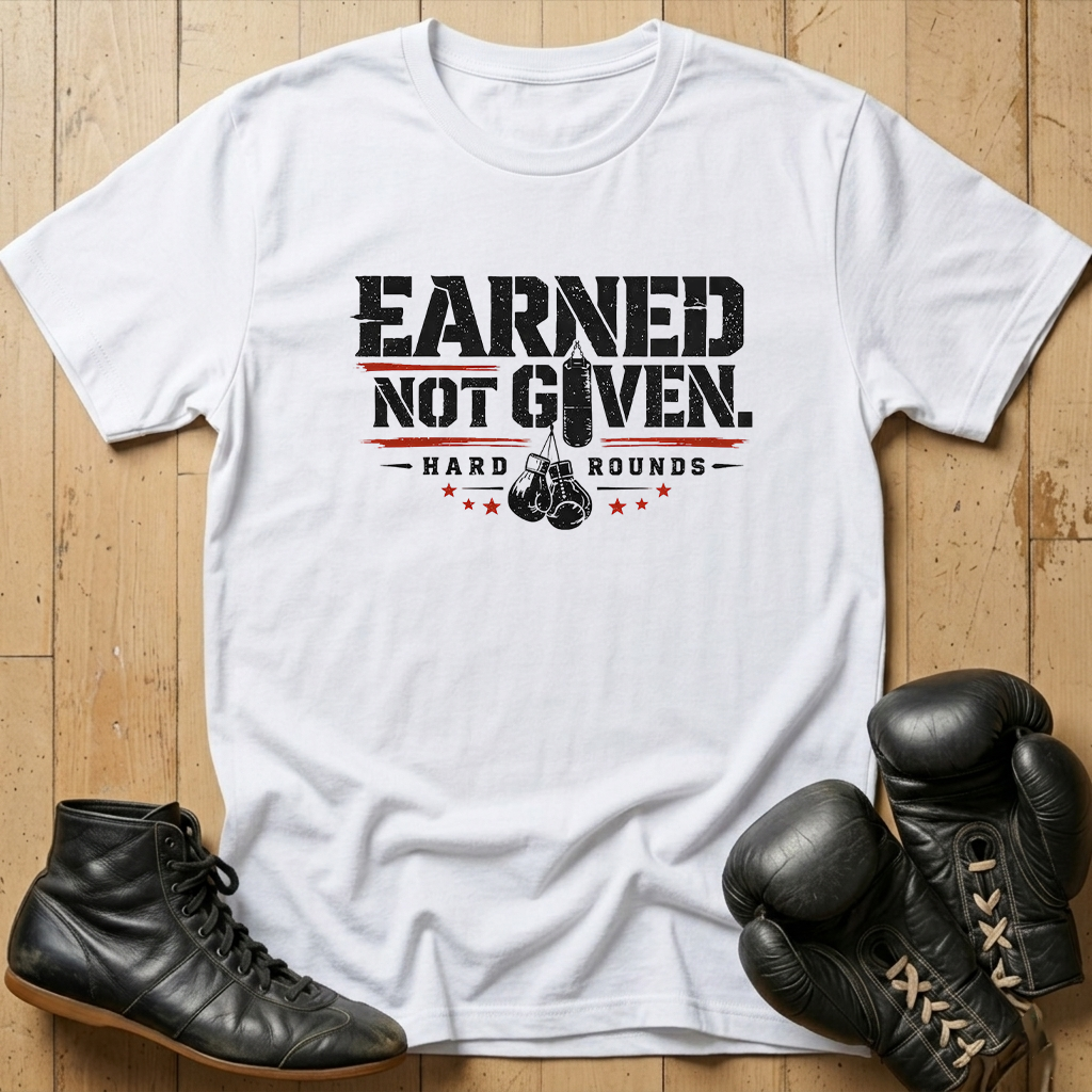 earned not given T-shirt