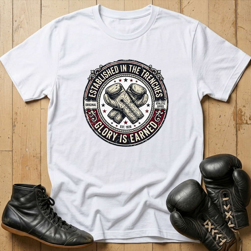 ESTABLISHED IN THE TENCHES   T-shirt