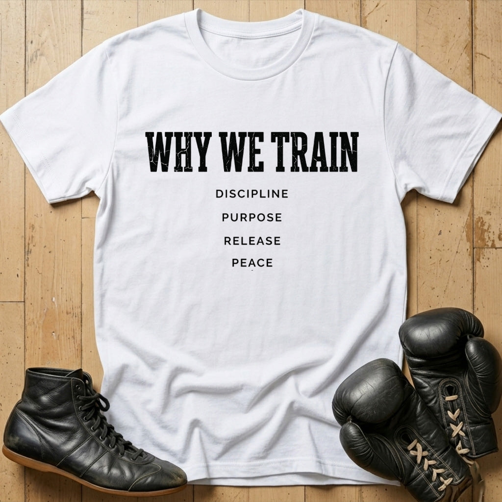 Why We Train T-shirt