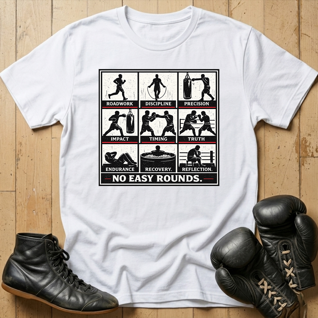 No easy rounds t-shirt