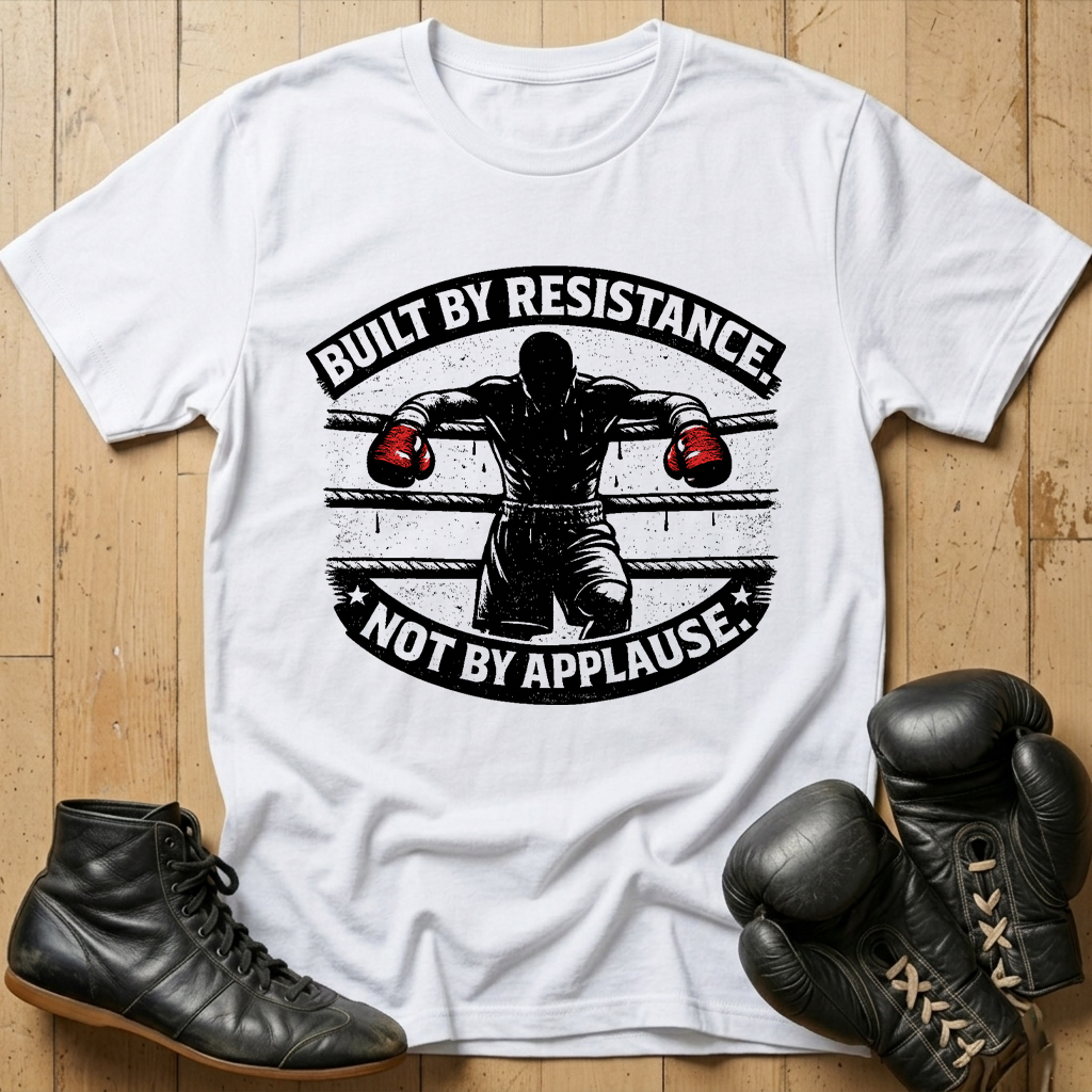 Built by resistance not applauseT-shirt