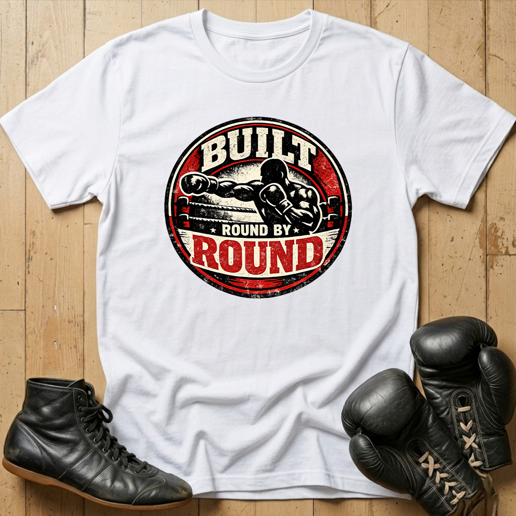 built round by round T-shirt